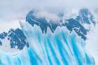 Antarctica, Cuverville Island. Close-up of iceberg. Art Print
